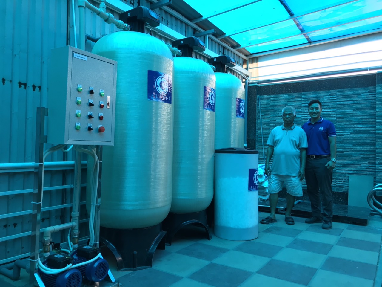 Hệ thống lọc nước giếng khoan 10m3/h