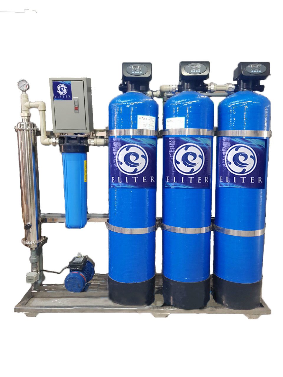 Hệ thống lọc nước giếng khoan 1500l/h