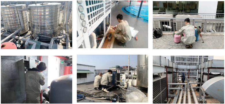 Sửa chữa, bảo trì, lắp đặt máy bơm nhiệt JIKO (Heat Pump )